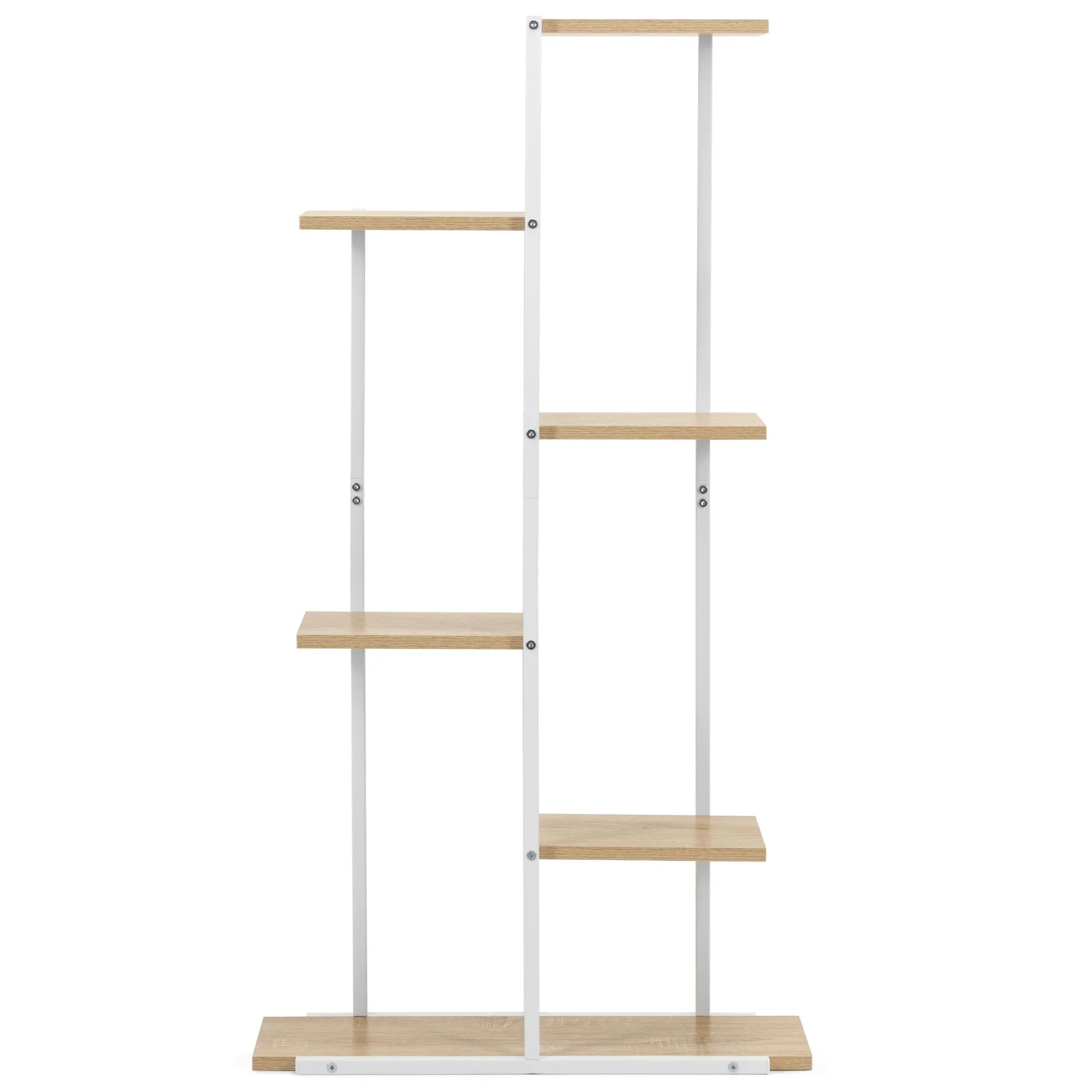 bijeli metalni stalak za cvijeće 60 x 20 x 113 cm - slika 10