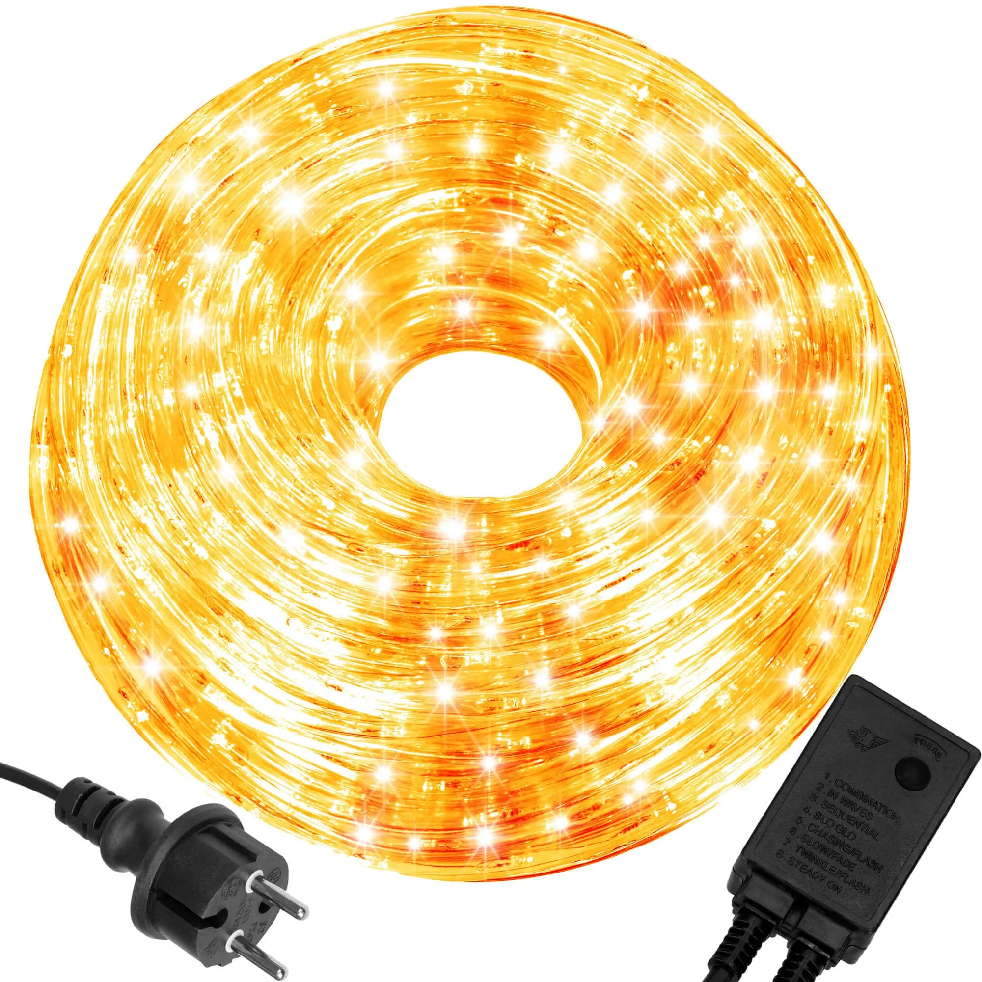 crijevo s 480 led lampica toplo svijetlo - slika 12