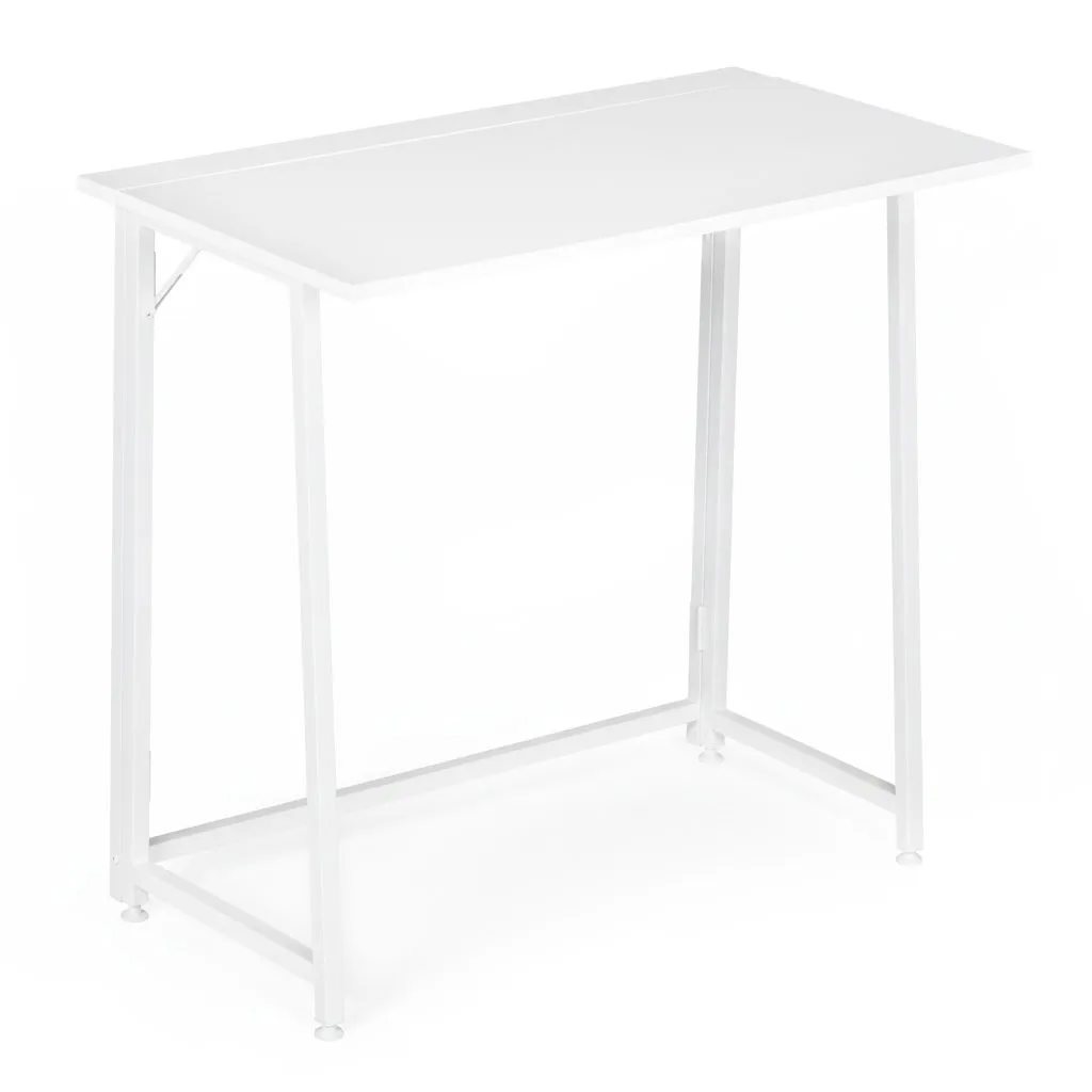 modernhome sklopivi stol 80 × 45 cm za laptop – bijeli - slika 6