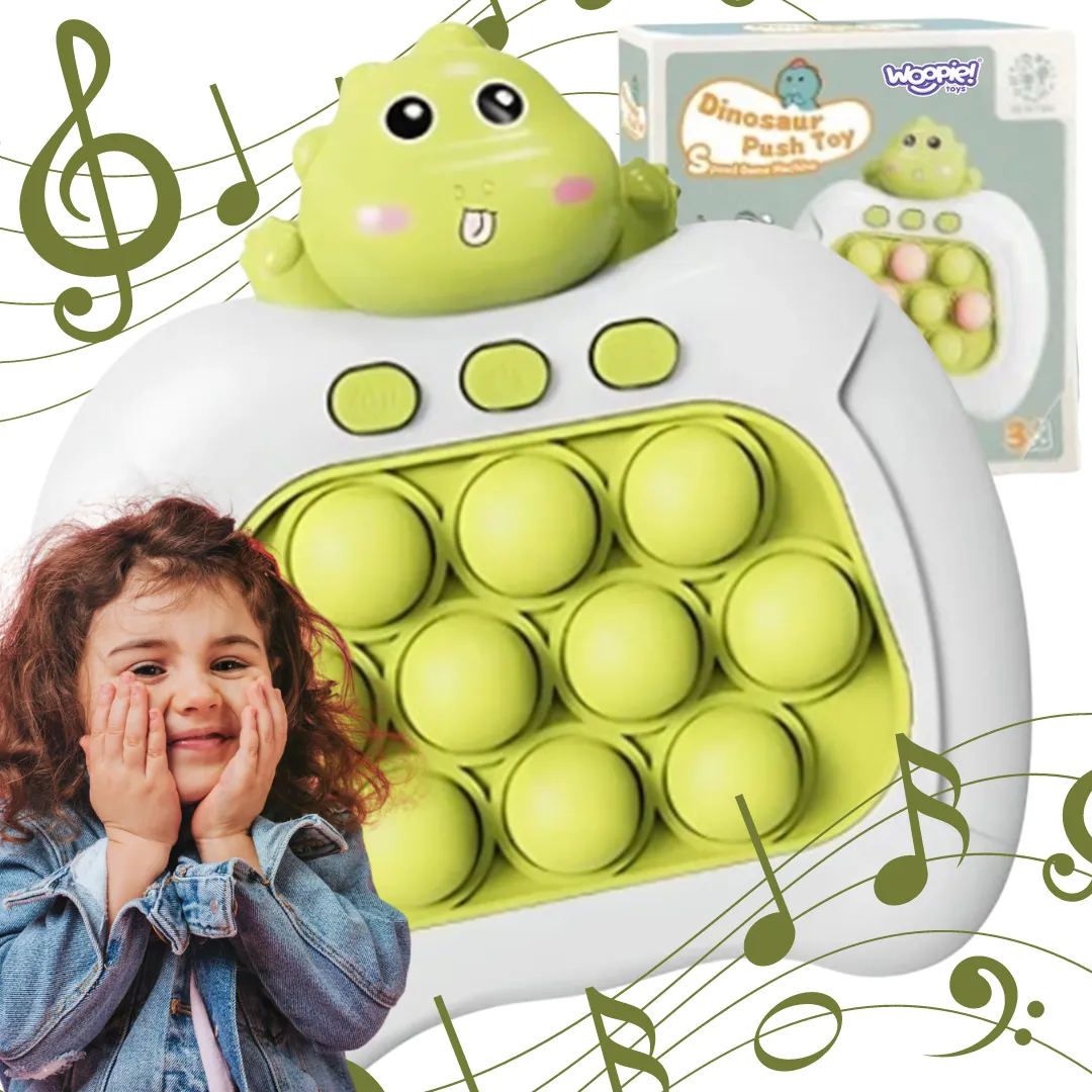 woopie igra pop it dinosaur zeleni - slika 6
