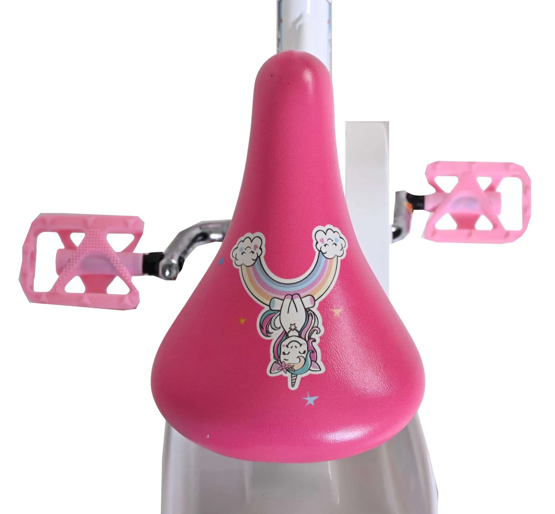 volare dječji bicikl unicorn 12″ bijele boje - slika 5