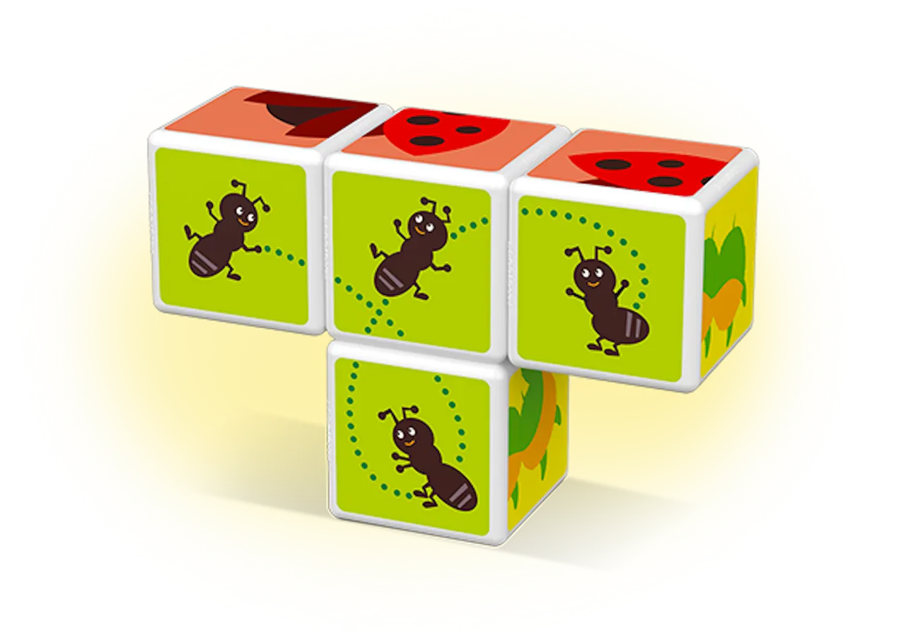geomag magicube insekti + kartice, 7 kom - slika 4