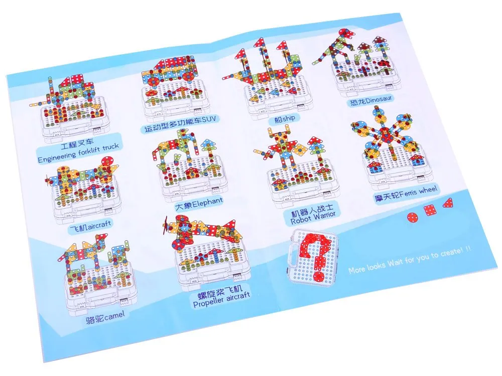 diy set oblika za spajanje odvijačem 268 elemenata - slika 6