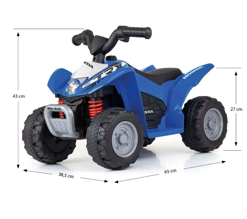 quad na bateriju honda atv plavi - slika 7