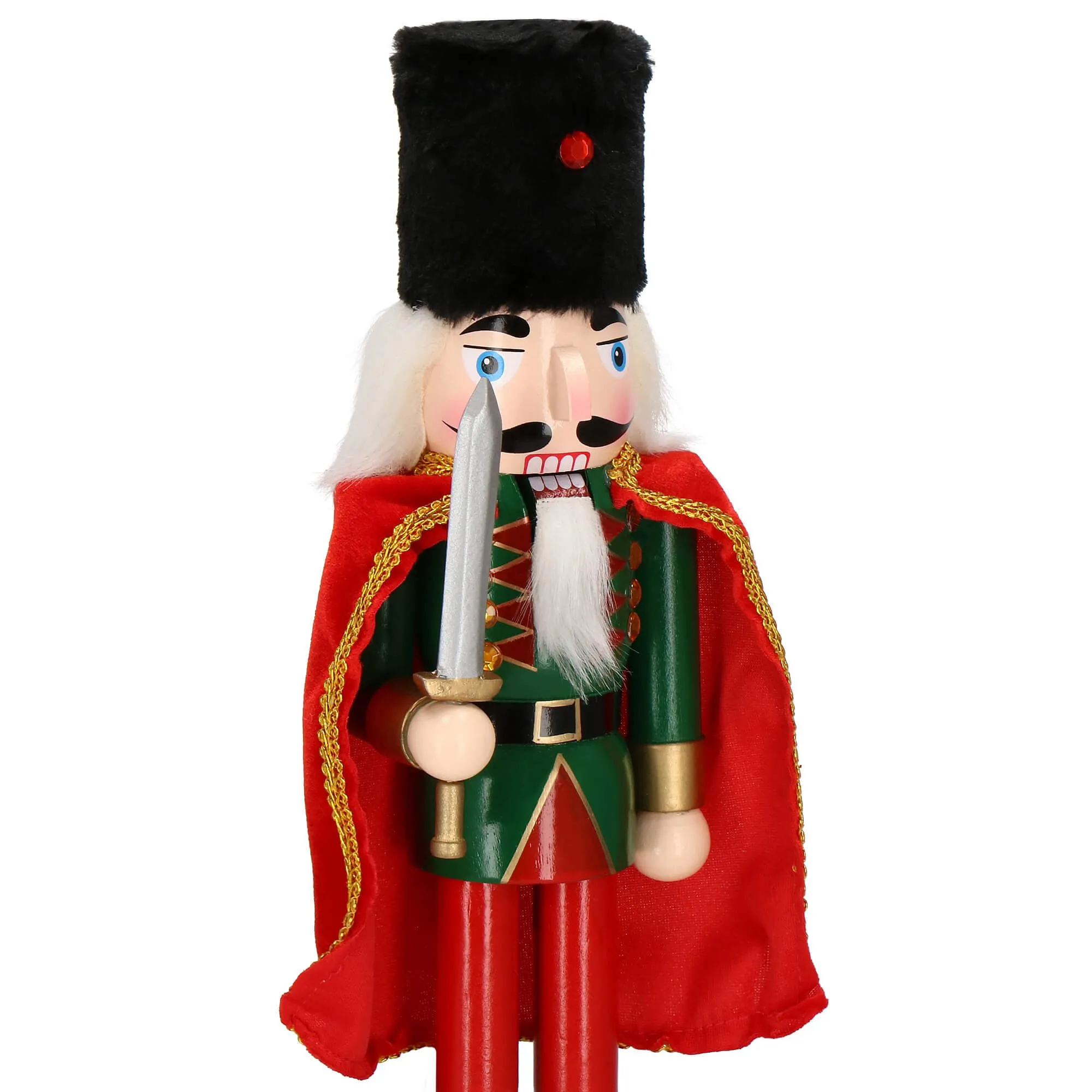 božićna dekoracija - figurica orašar, 38 cm - slika 8