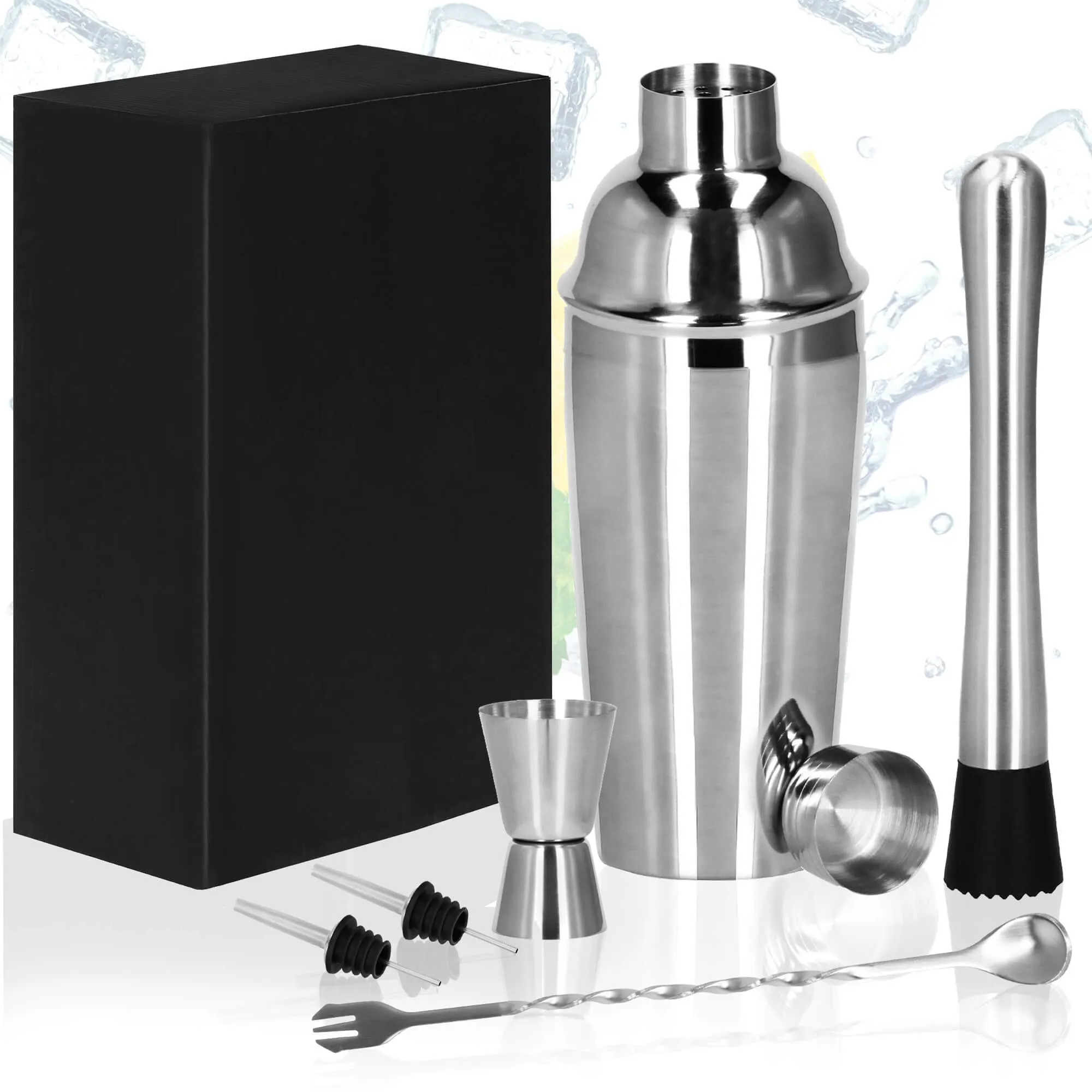 set za pripremu pića za barmene shaker 750 ml 6 komada - slika 7