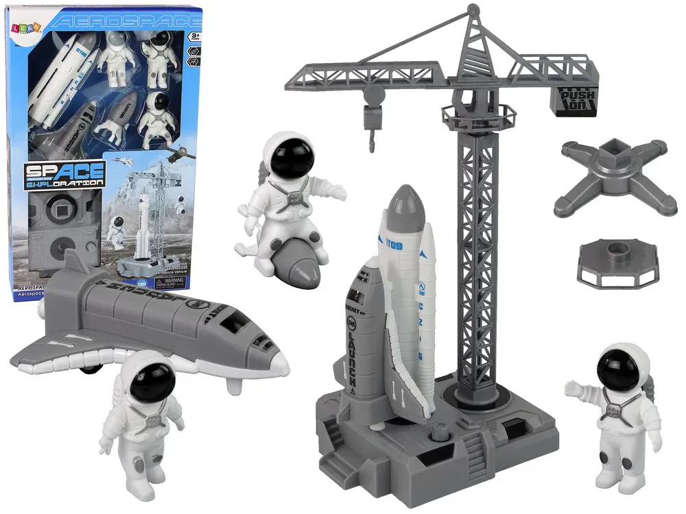 igračka set platforme za lansiranje svemirske rakete - slika 2