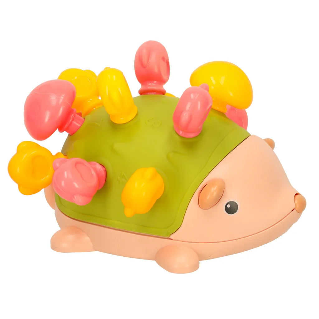 montessori edukativni sorter - zeleni jež - slika 4