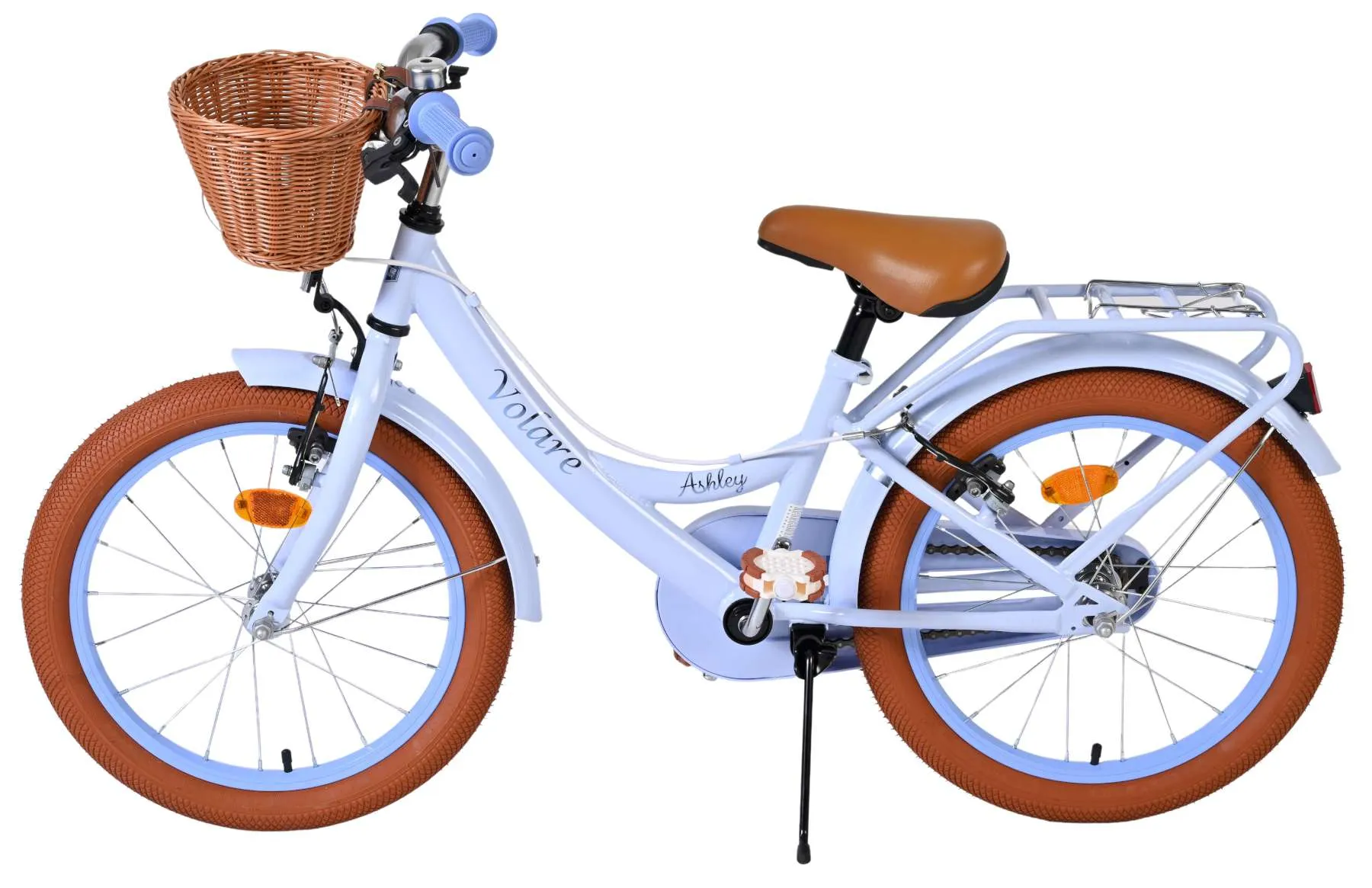 volare dječji bicikl 18″ ashley pastelno plave boje, dvije ručne kočnice - slika 8