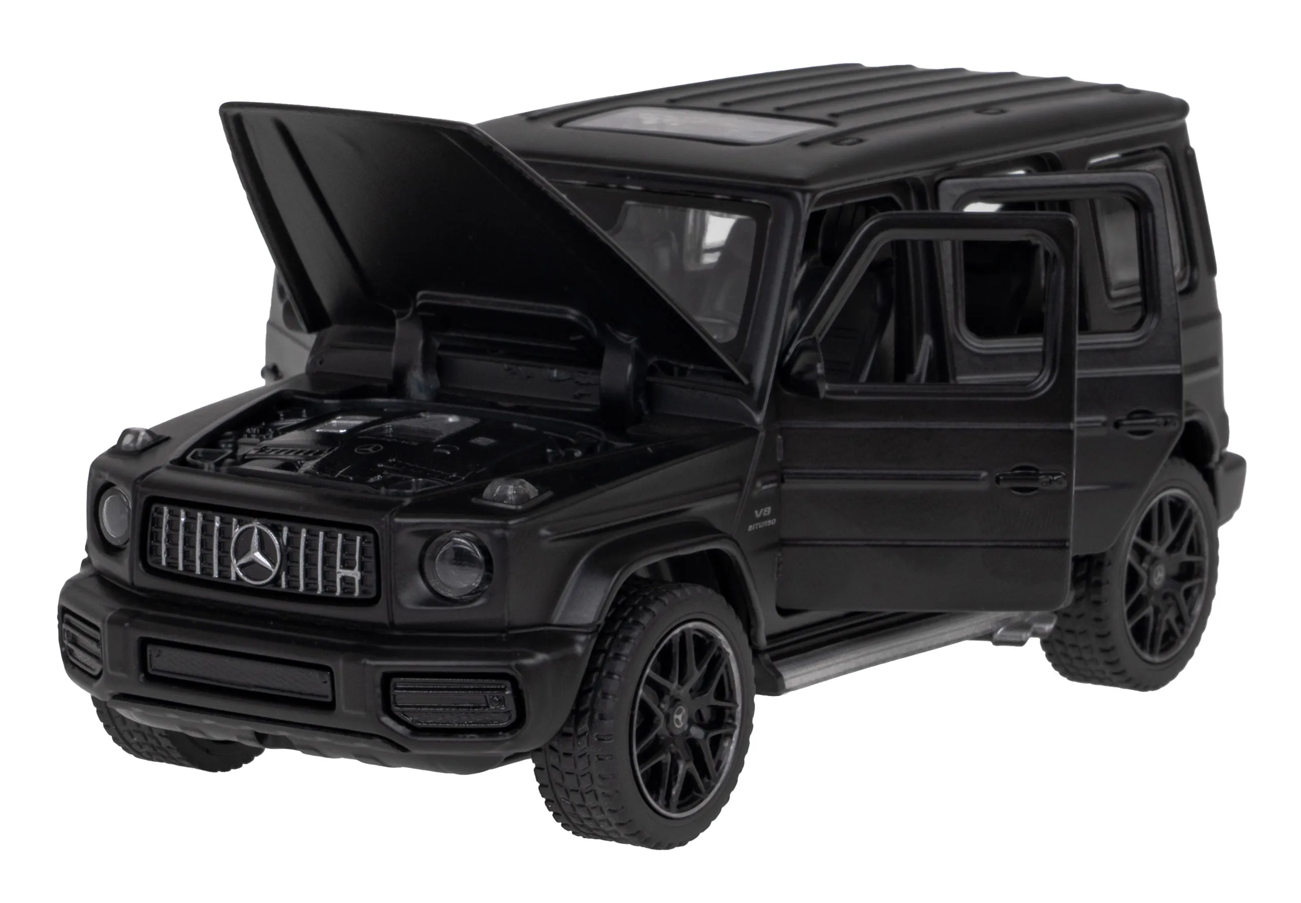 rastar metalni mercedes benz amg g63 1:32 crni - slika 4