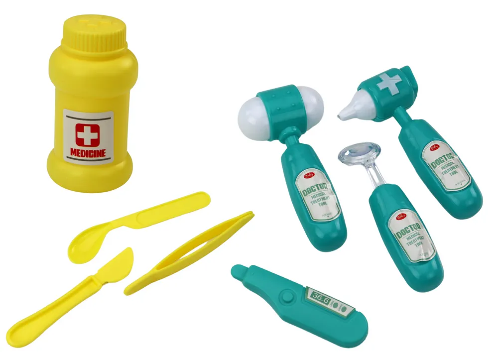 liječnički set u torbici - tirkizni - slika 4