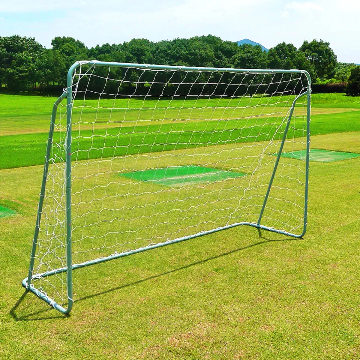 nils nogometni gol s mrežom od čeličnog okvira 150 x 240 cm - slika 3