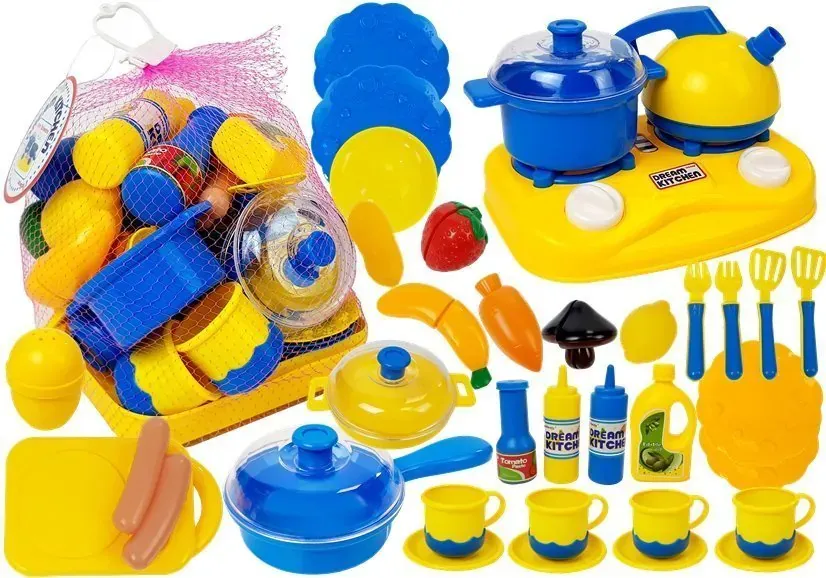 set plastičnih posuda za malog kuhara - slika 2