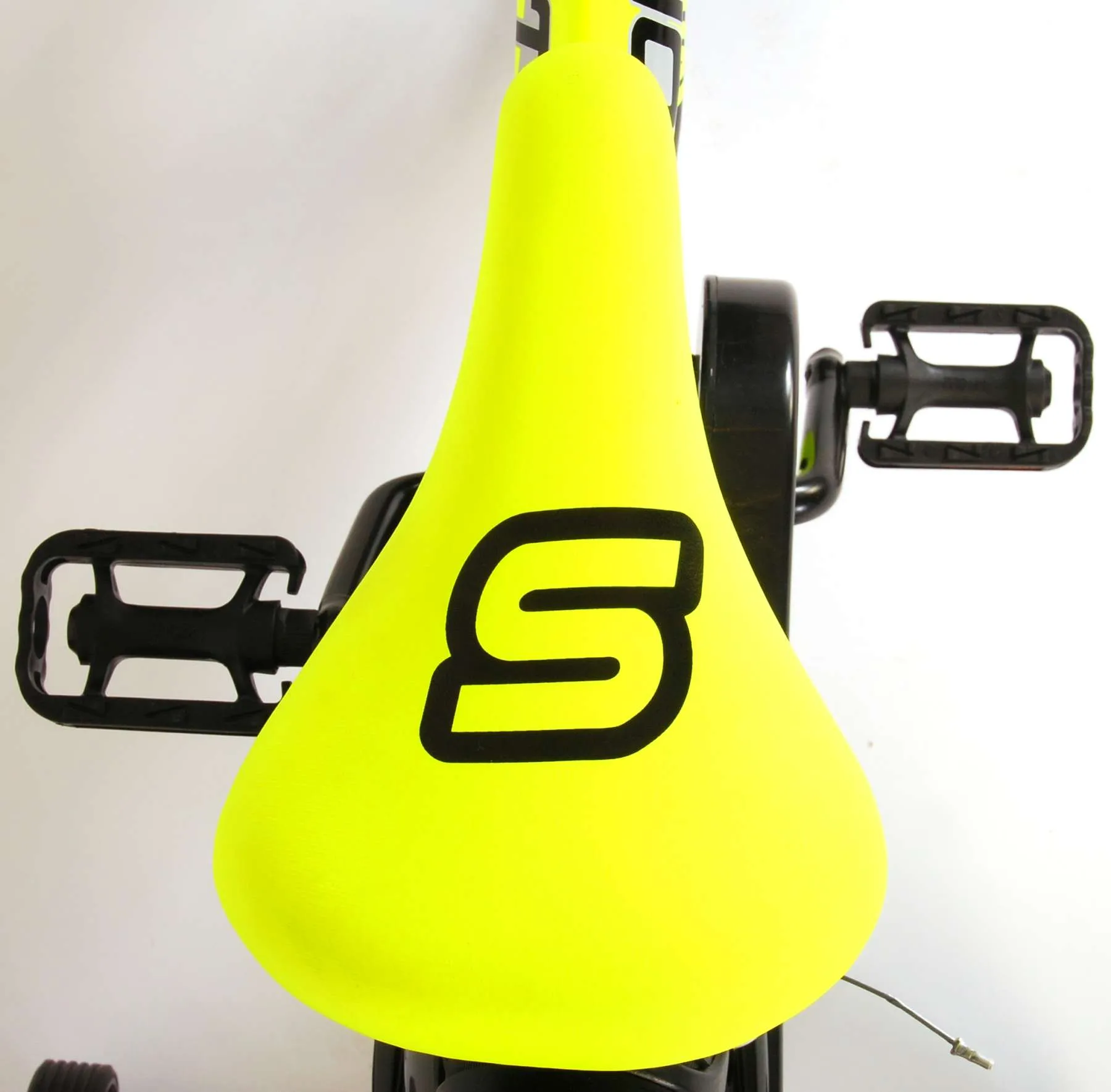 dječji bicikl volare sportivo 14" s dvije ručne kočnice neon žuti - slika 10