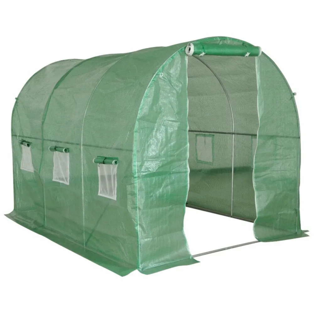 vrtni zeleni plastenik 2x3 6m2 - slika 5