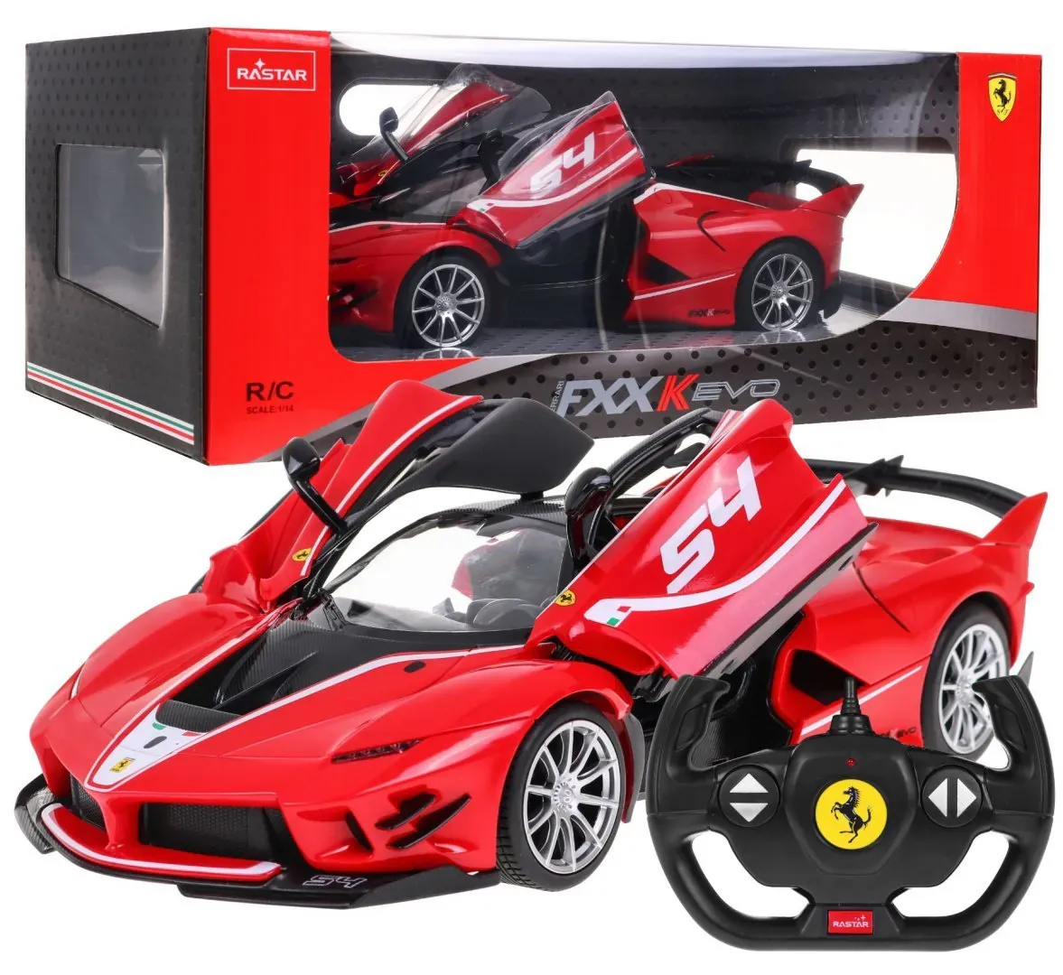rastar ferrari fxx evo na daljinsko upravljanje 1:14 - slika 2