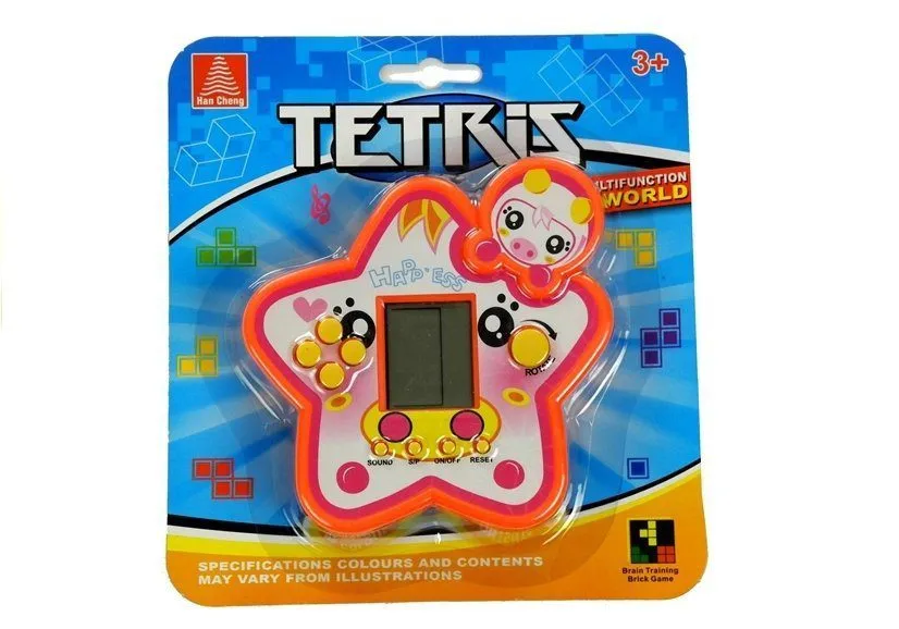 igrica tetris morska zvijezda roza - slika 5