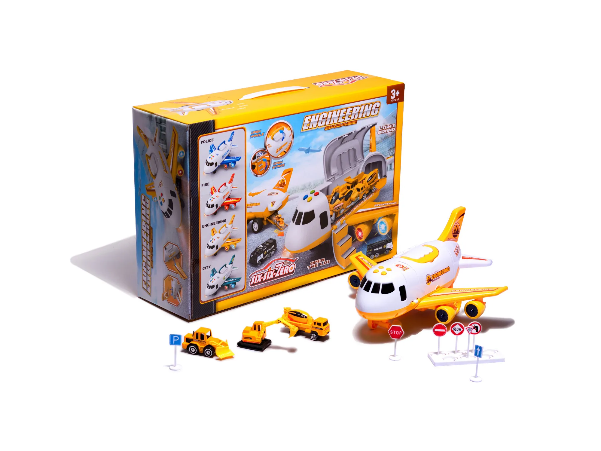 avion transporter građevinskih strojeva s dodacima - slika 3