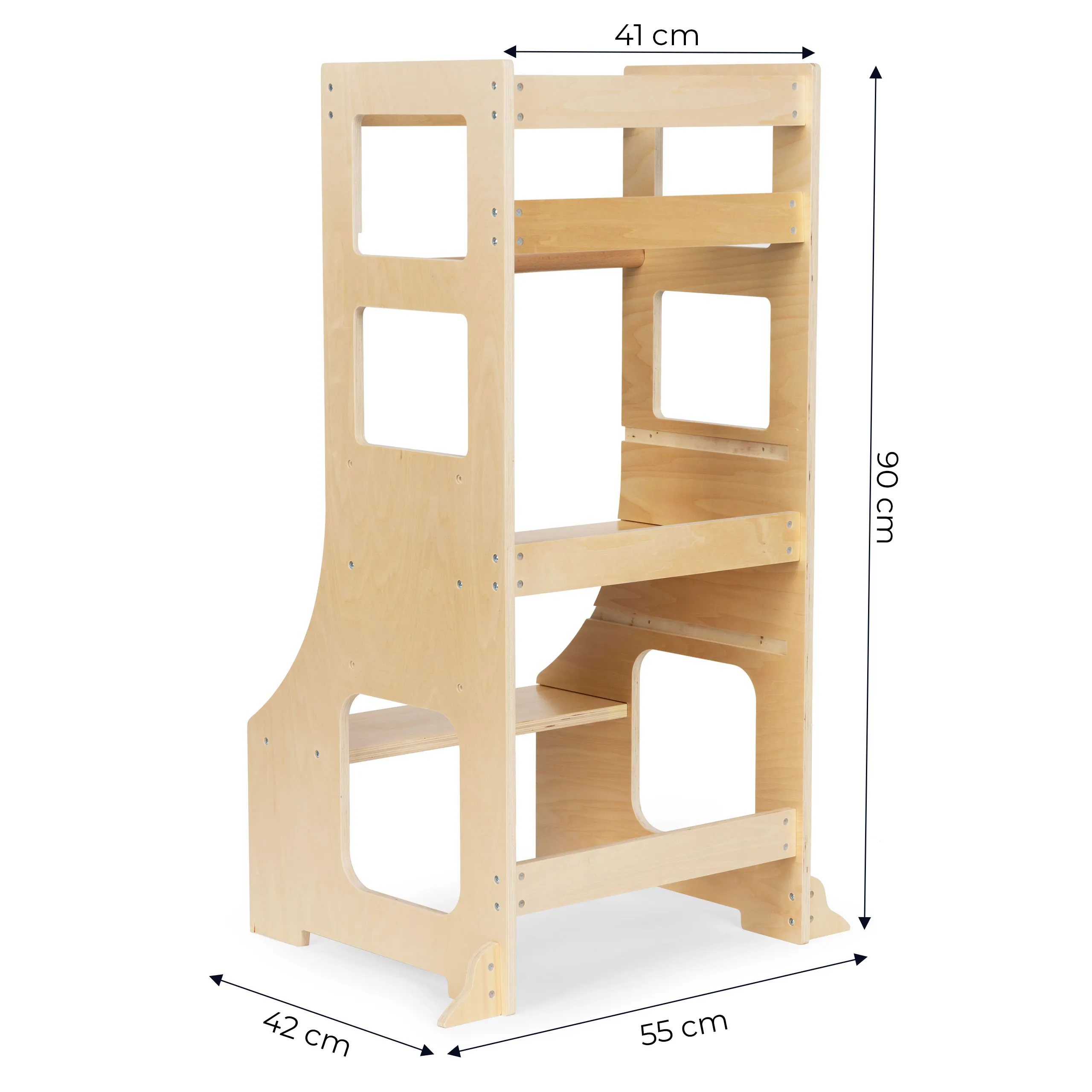 ecotoys drvene stepenice za djecu - slika 8