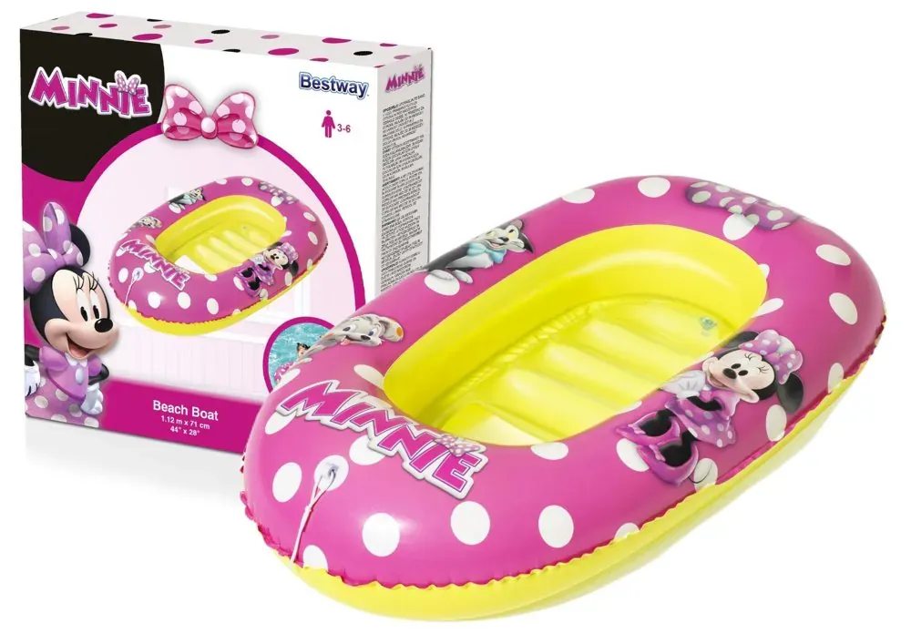 bestway brodić na napuhavanje minnie 112cm x 71cm - slika 2