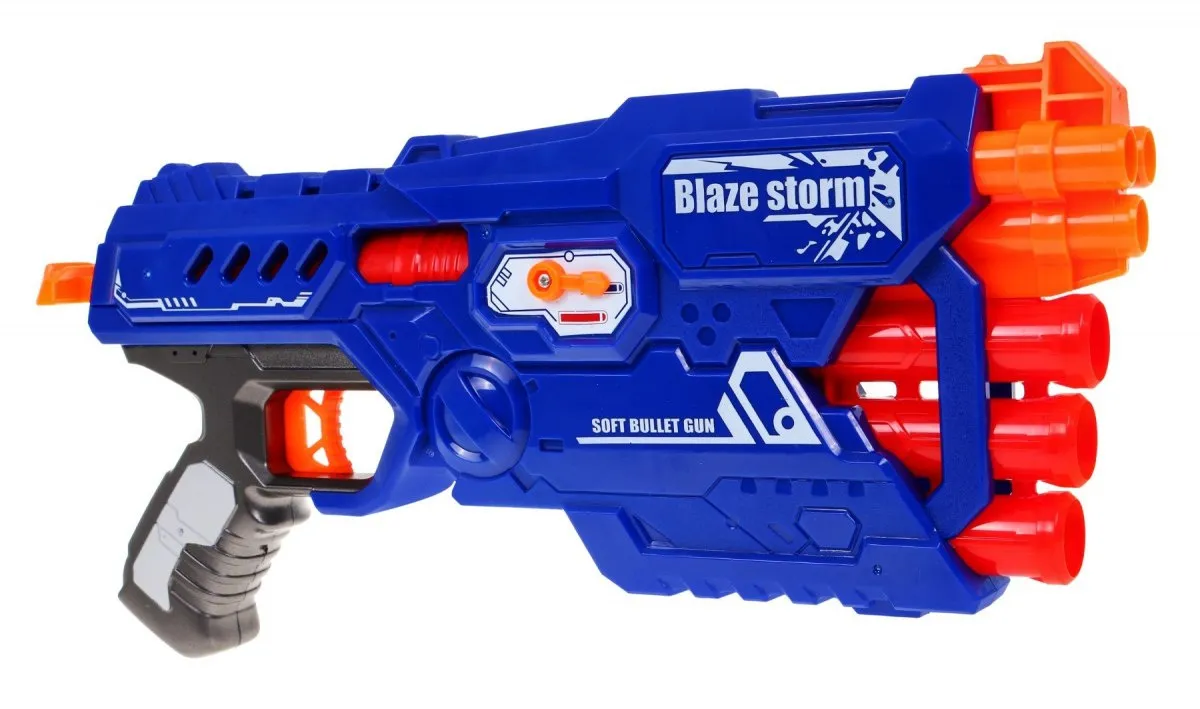 blaze storm pištolj sa 6 cijevi + 10 patrona - slika 5