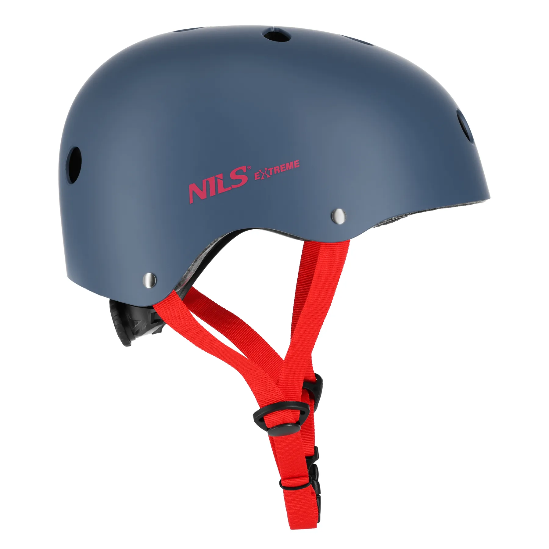 nils extreme kaciga sivo-crvena veličina xs 48–52 cm - slika 3