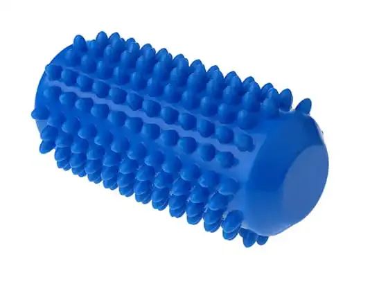 tullo šiljasti masažni valjak 12,8cm plavi - slika 2