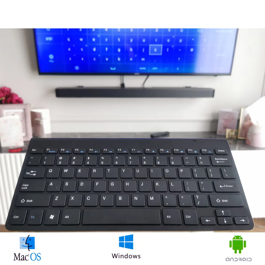 smart bežična tipkovnica, crna - slika 10