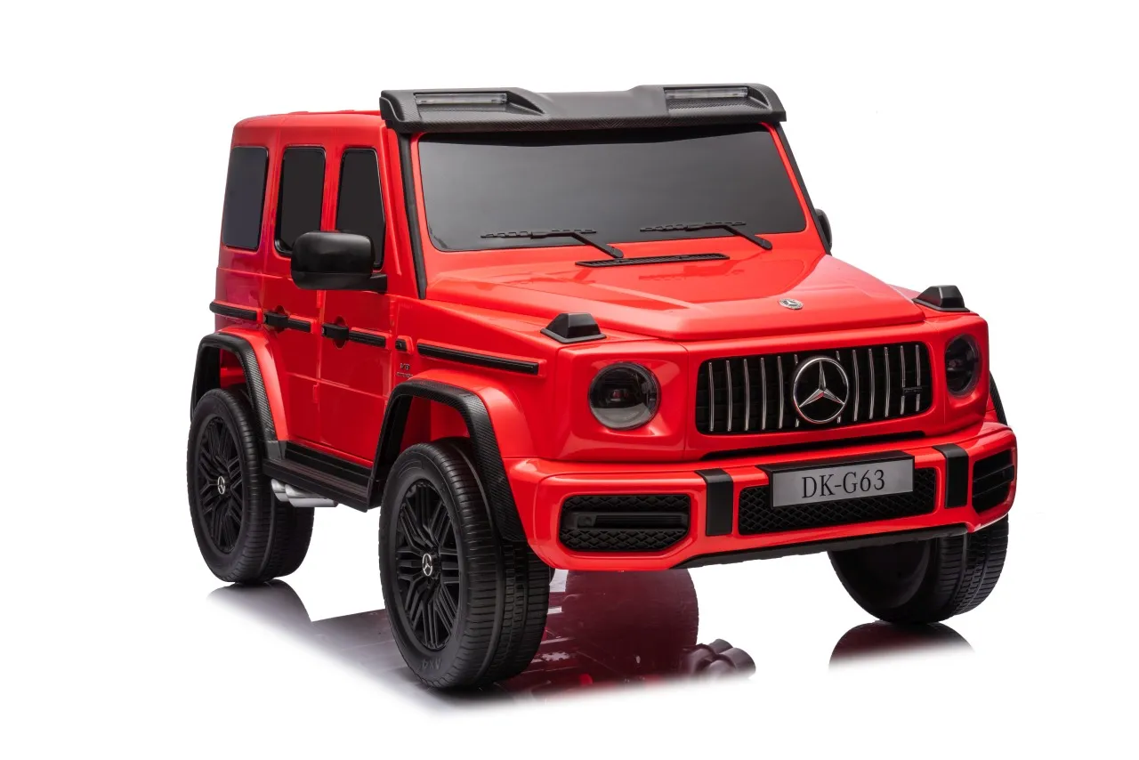 mercedes benz g63 amg xxl, auto na akumulator, crveni - slika 7