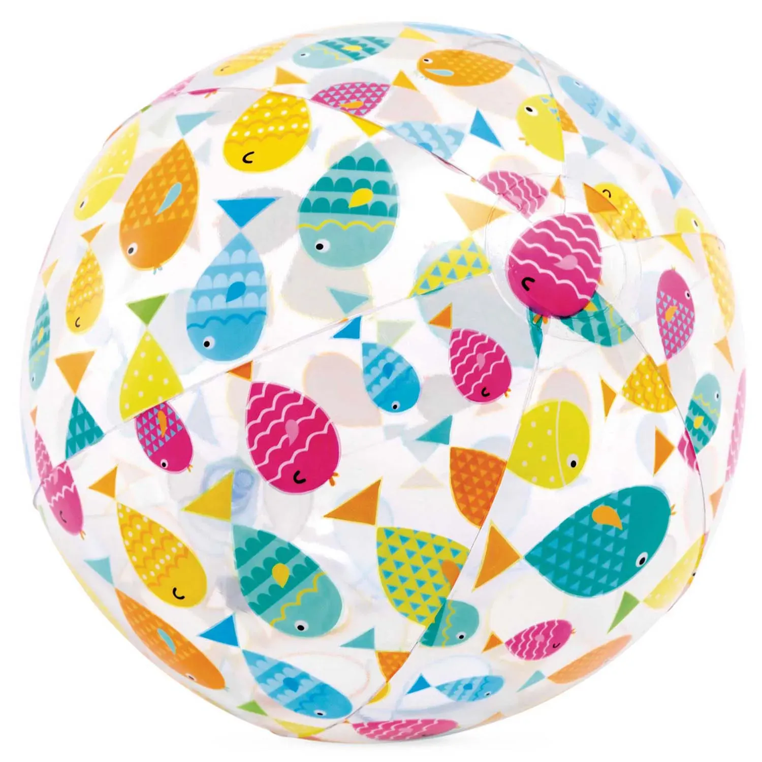 lopta za plažu 'vesele ribice' 51 cm – intex 59040 - slika 2