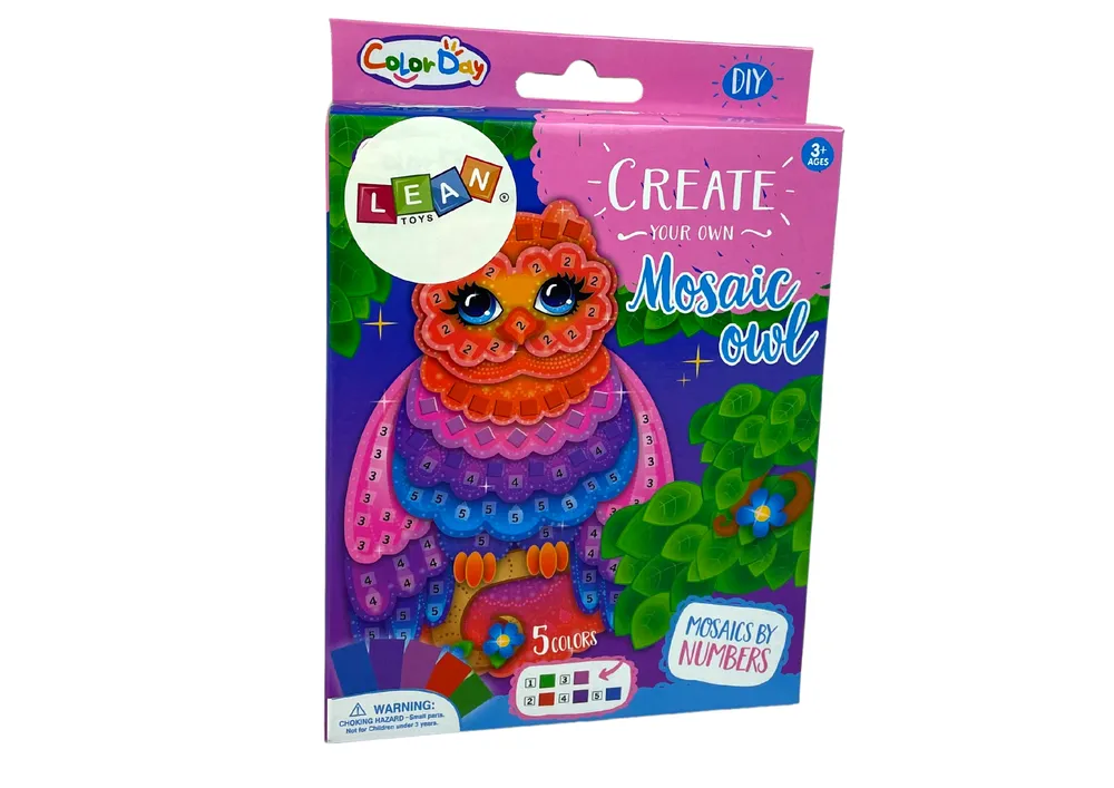 diy set za izradu mozaika sova - slika 5