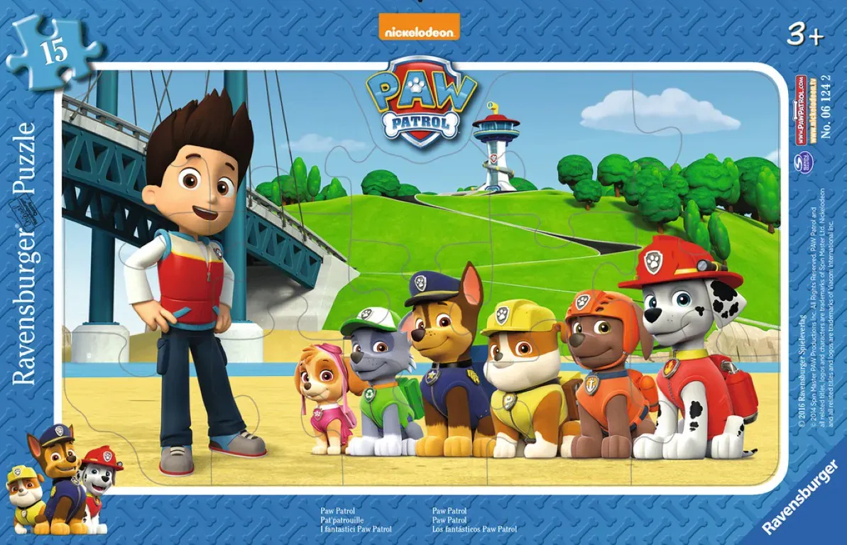 ravensburger puzzle paw patrol 15kom - slika 2