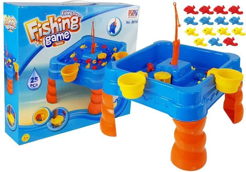 društvena igra veliki set za pecanje plavi - slika 2