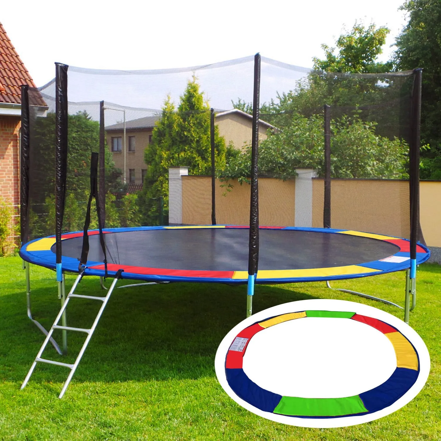 navlaka za trampolin 396cm šarena - slika 3