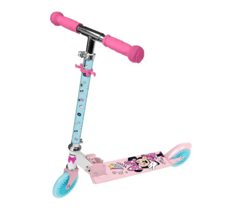 romobil minnie mouse s dva kotača rozo plavi - slika 2