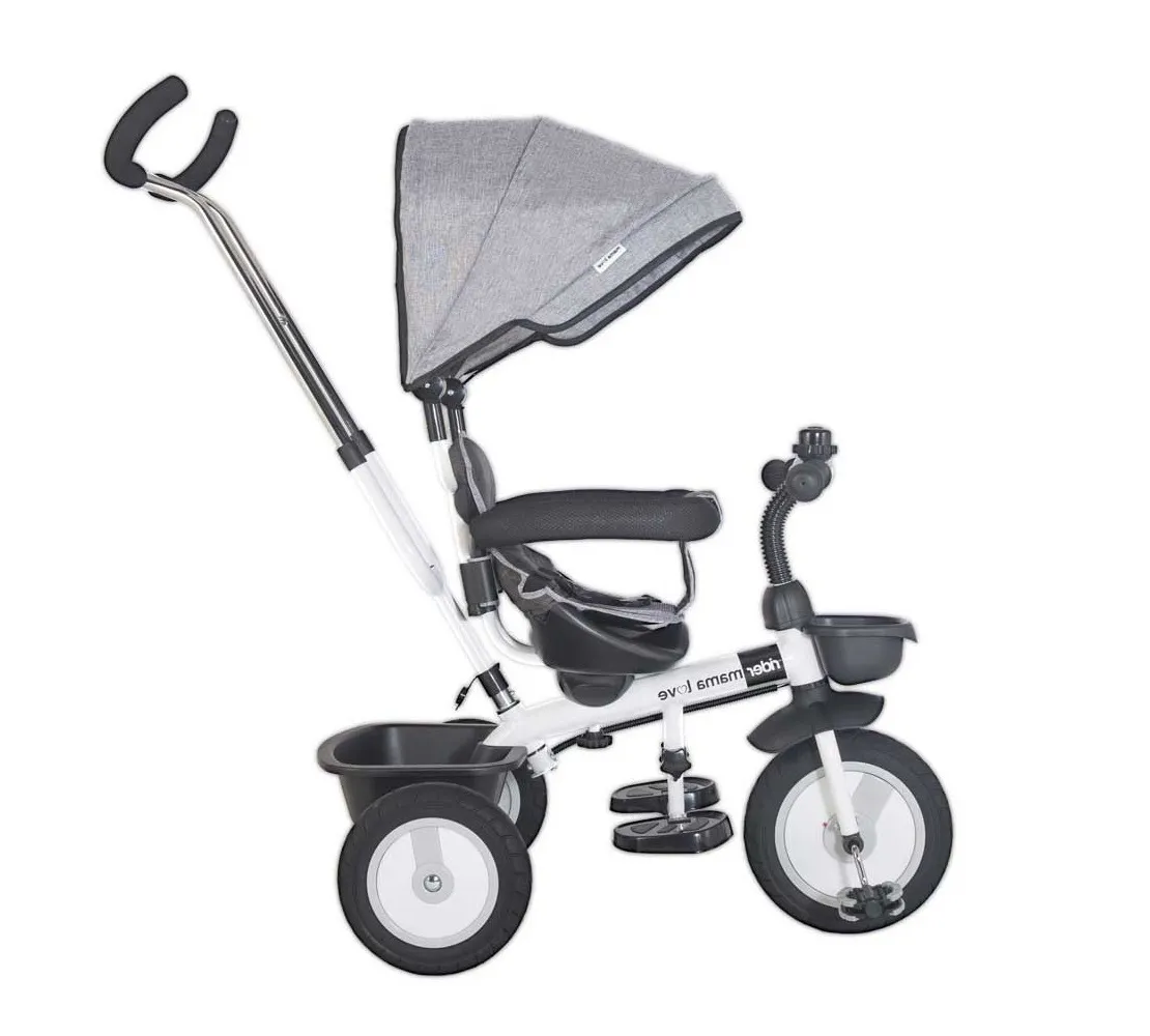 dječji tricikl rider sivi - slika 3