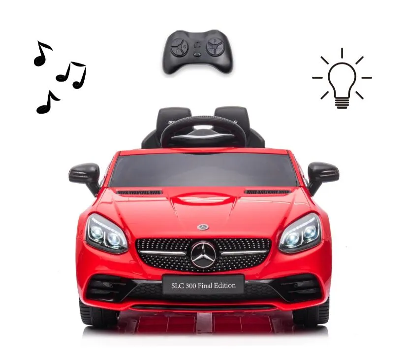 mercedes-benz slc red vozilo na akumulator - slika 3