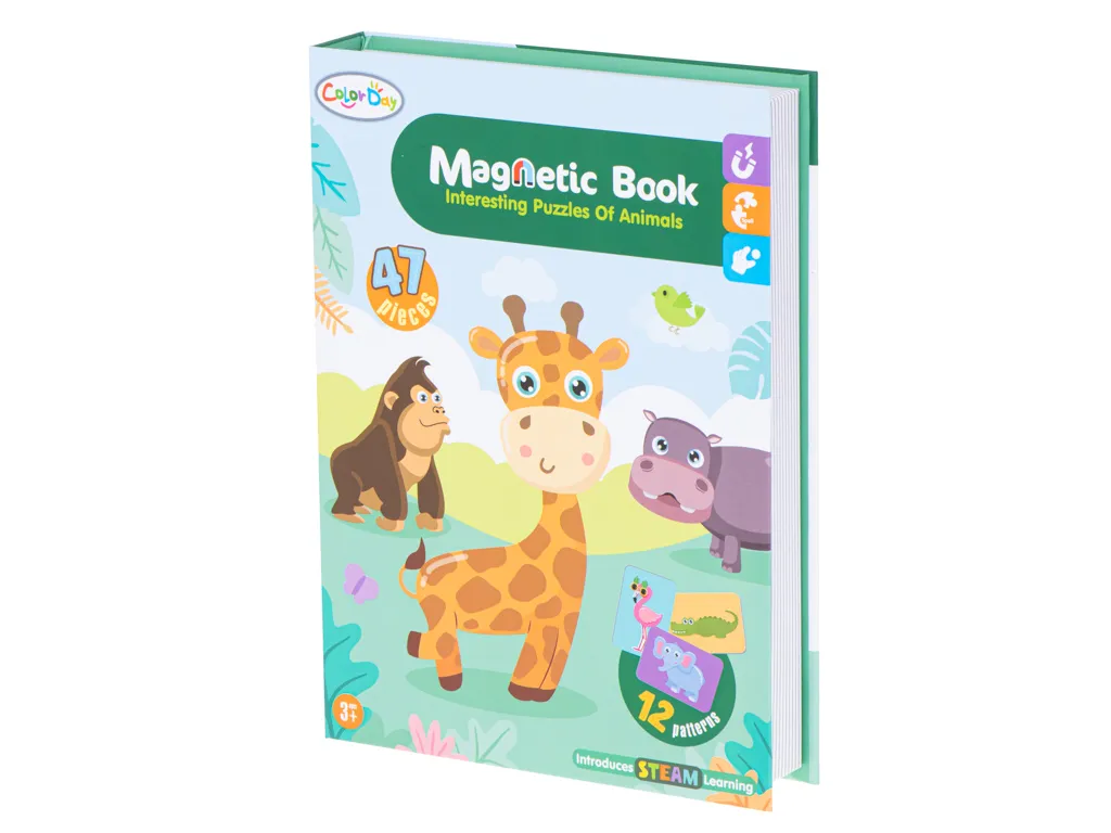 magnetna slagalica safari životinje 47 elemenata - slika 9