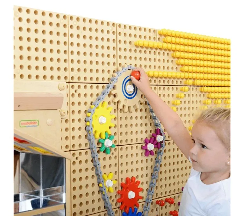 masterkidz set šarenih zupčanika - izgradi svoj mehanizam - slika 9