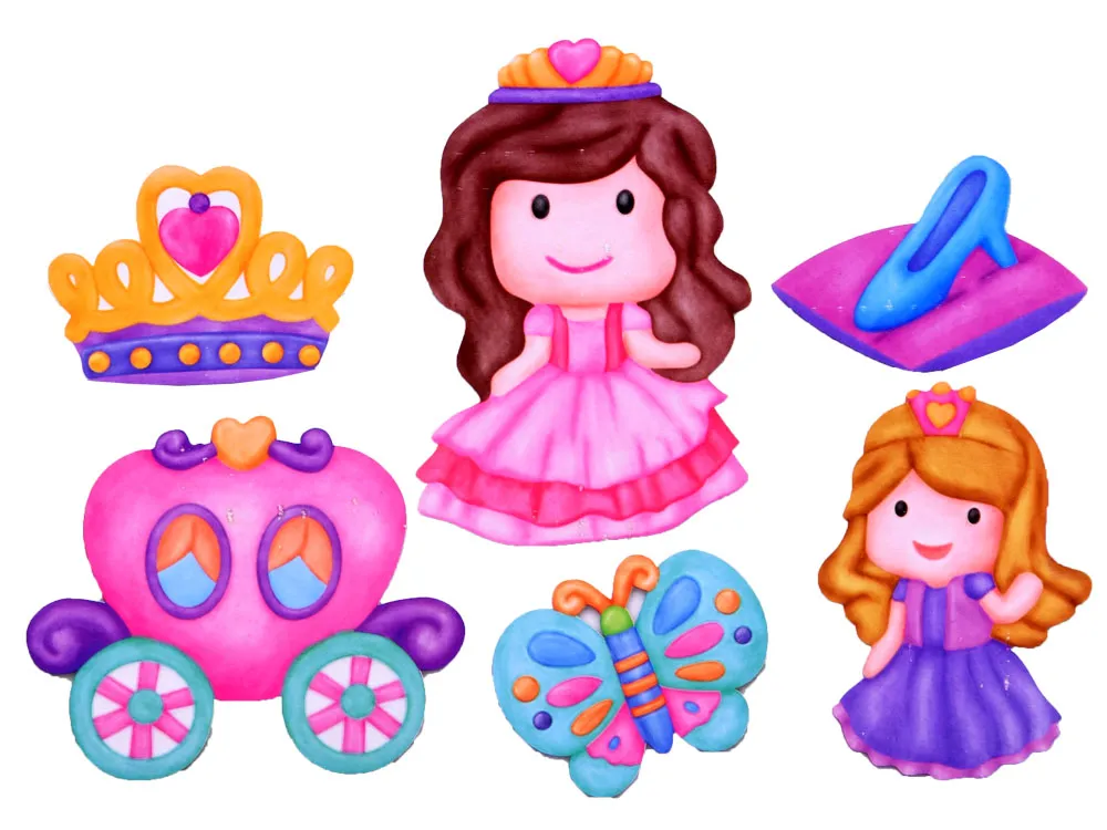 diy set za izradu magneta šarene princeze za2878 - slika 4