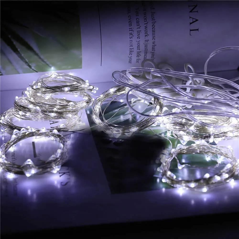 žičane lampice s 200 led dioda - slika 4