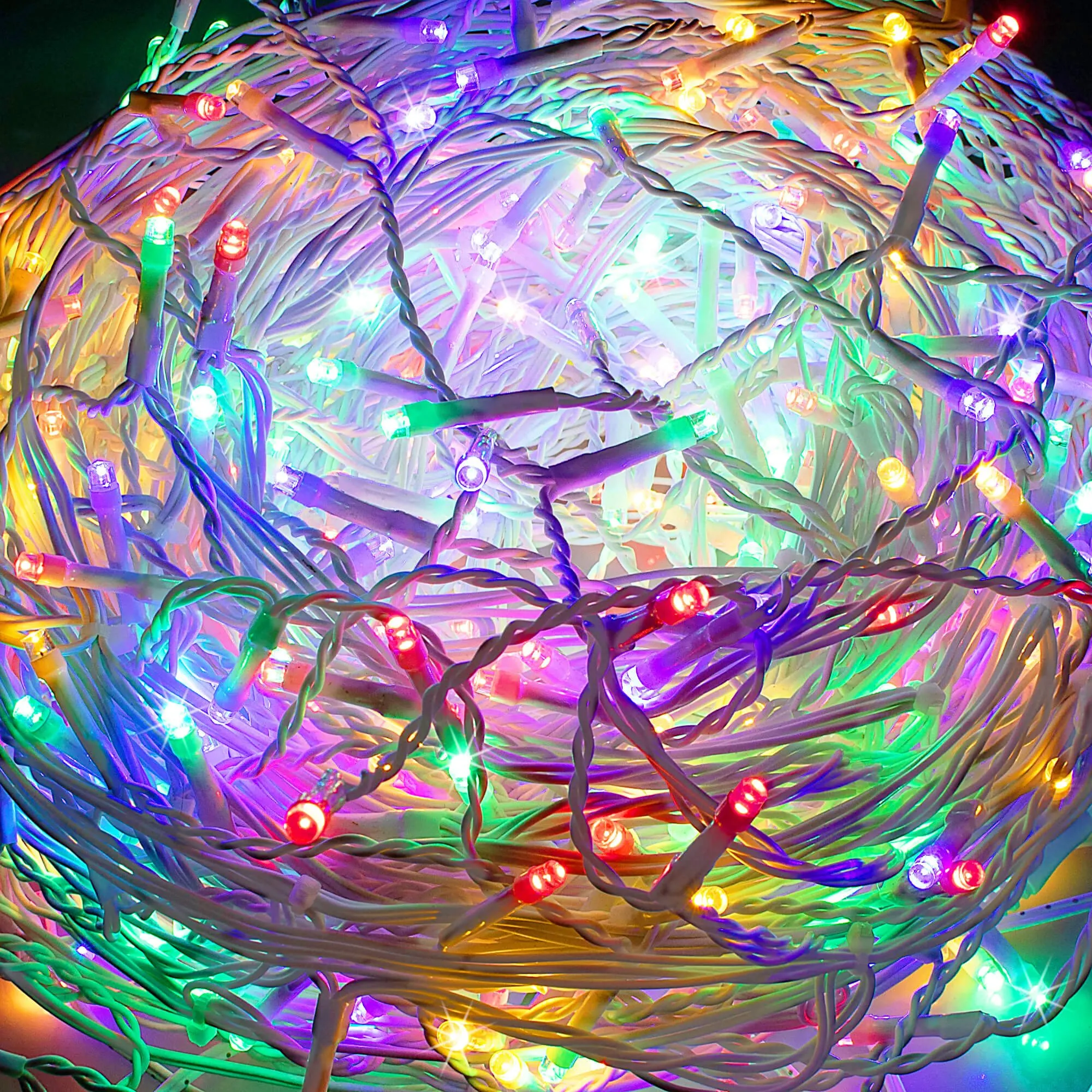 springos zavesa s kapljicama, 300 led, 12m, višebojna - slika 5