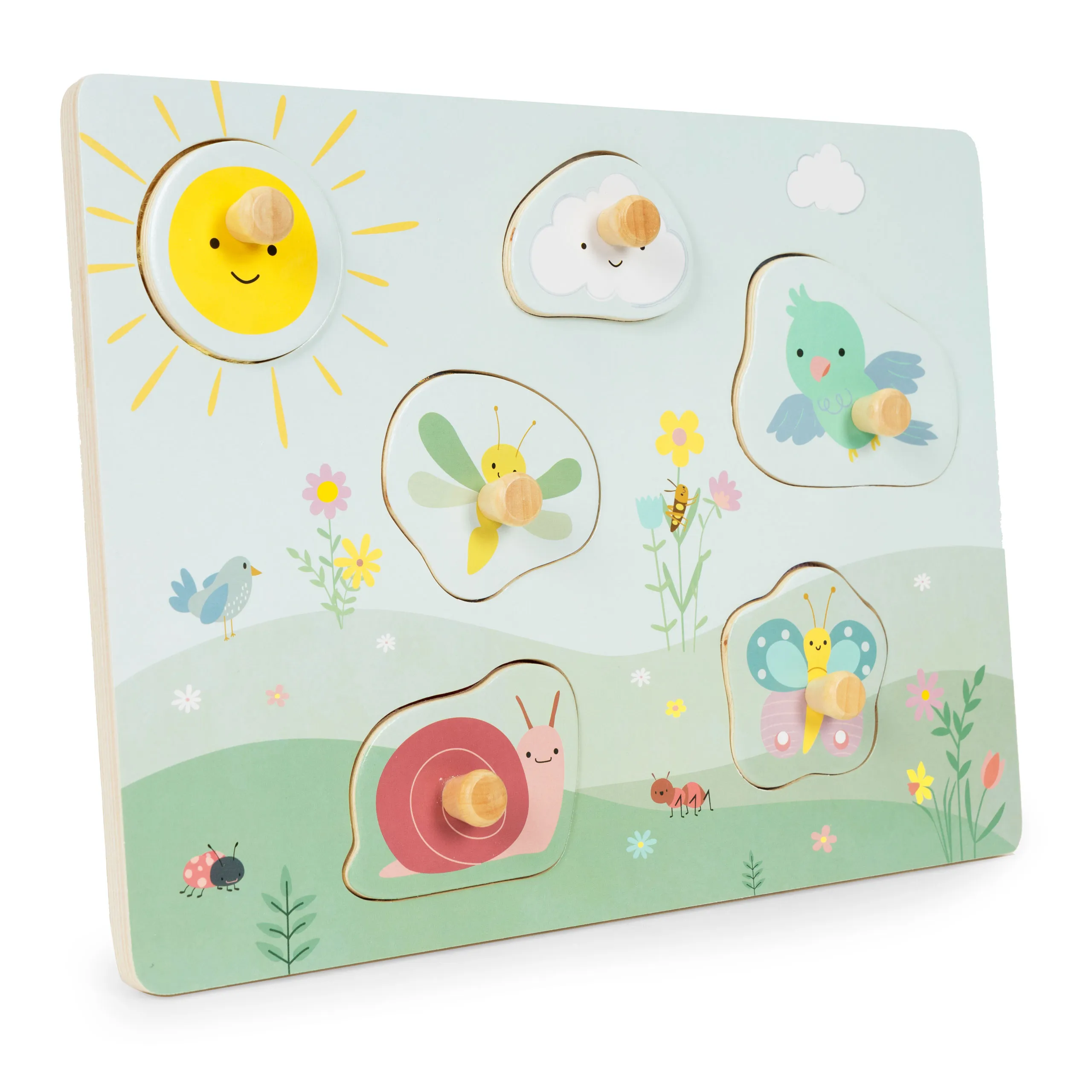 ecotoys drvena senzorička ploča - slika 3