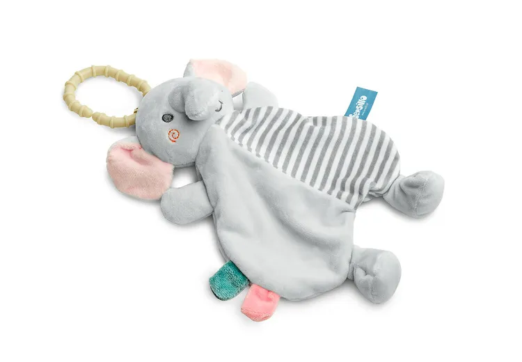 šuškavi privjesak mini zoo slonić - slika 3