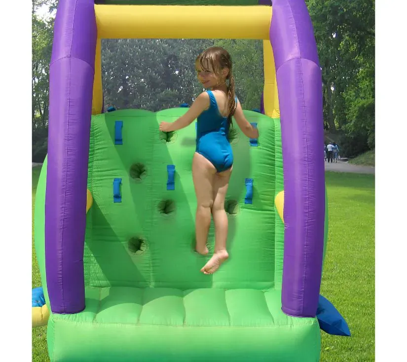 happy hop veliki dvostruki vodeni tobogan s bazenom - slika 6