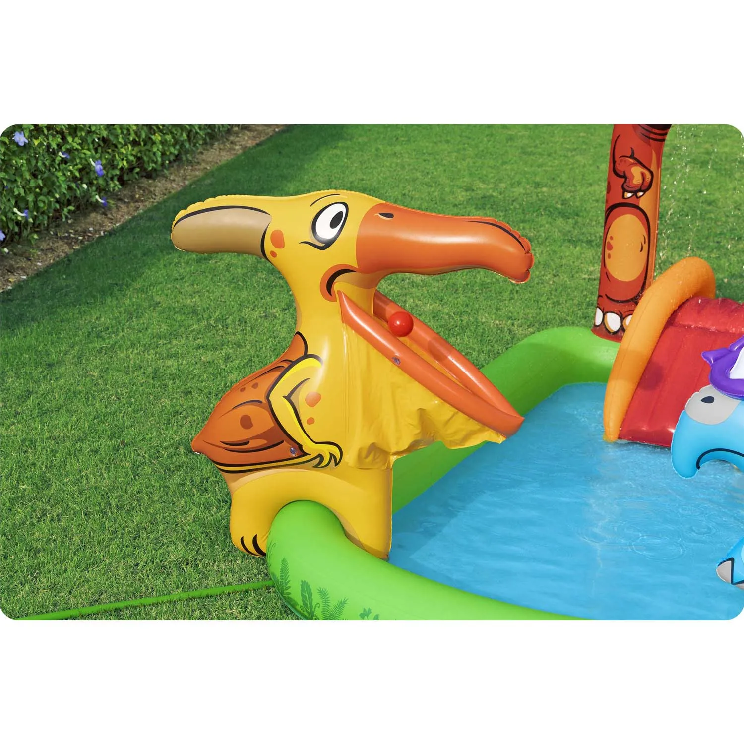 bestway jurassic splash – dječji napuhani bazen s toboganom, 241 × 140 × 137 cm - slika 6