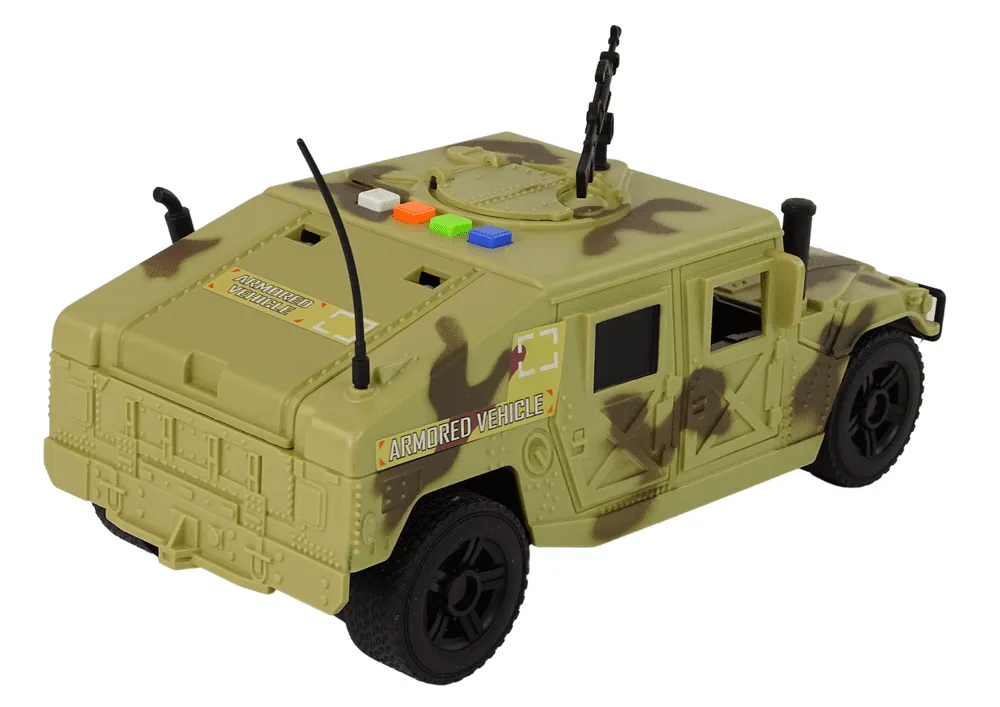 dječji vojni hummer svijetli kamuflažni - slika 3