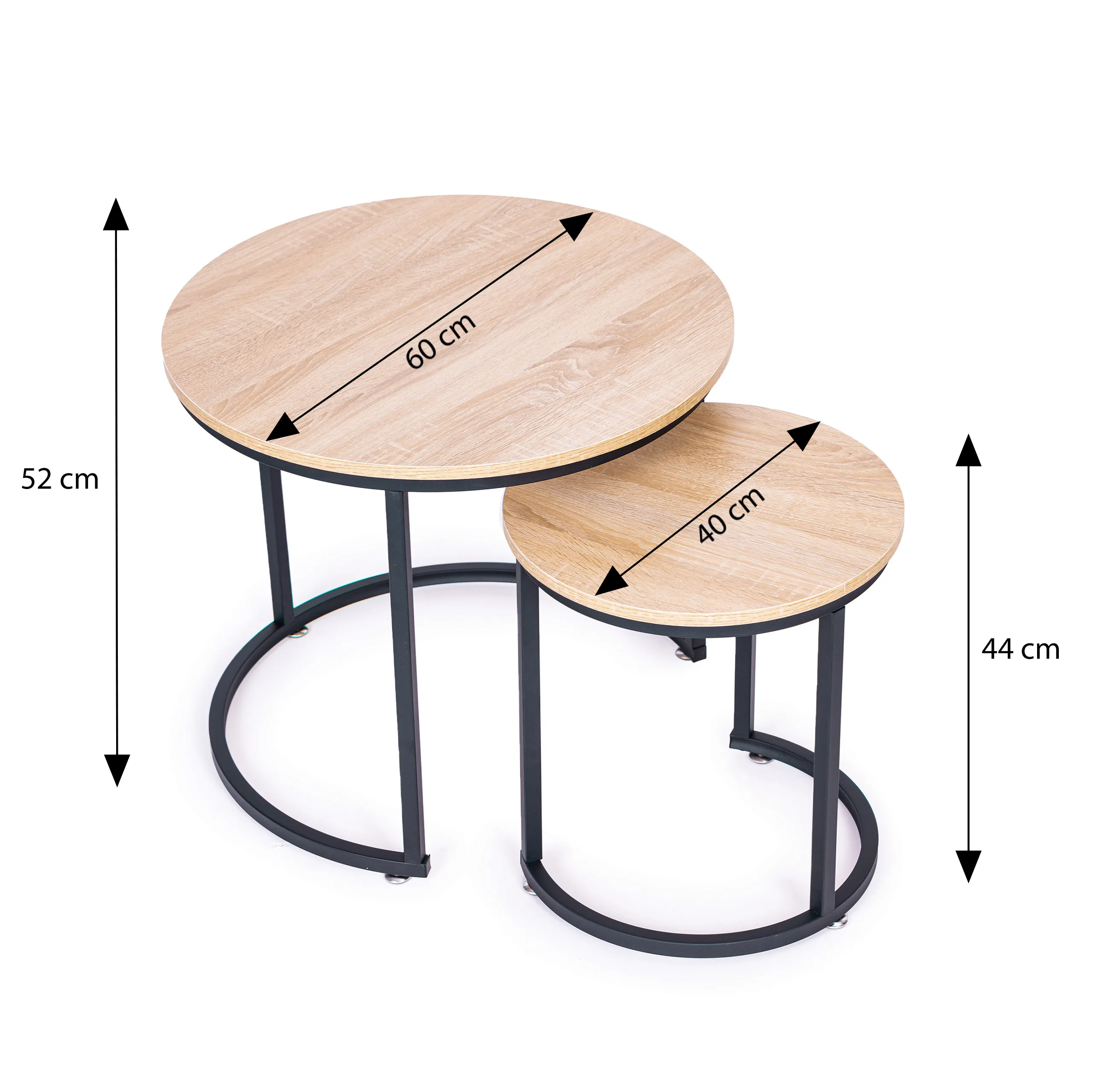 modernhome set od 2 stola za dnevni boravak - slika 9