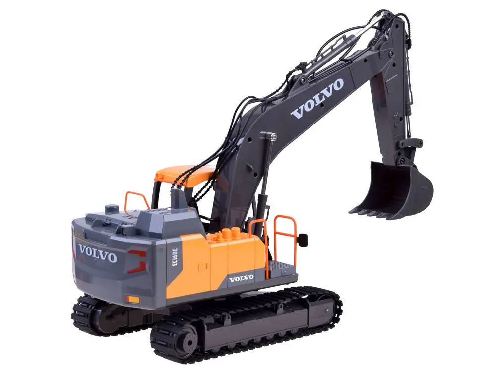 licencirani volvo bager 1:16 daljinski upravljan mnogim funkcijama rc0668 - slika 7