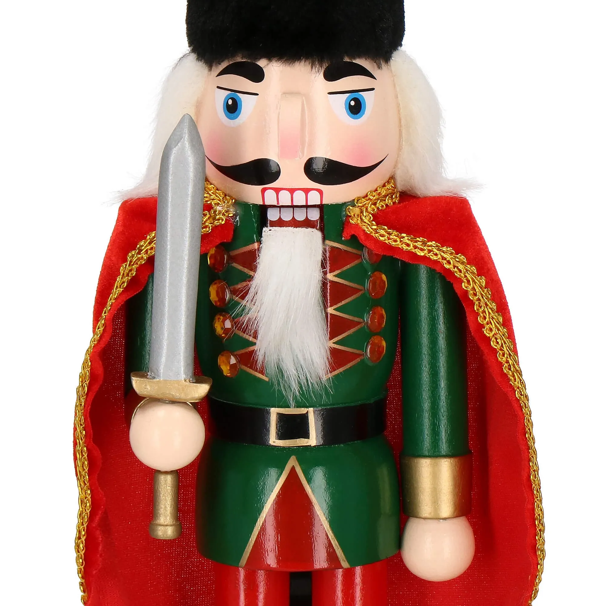 božićna dekoracija - figurica orašar, 38 cm - slika 7